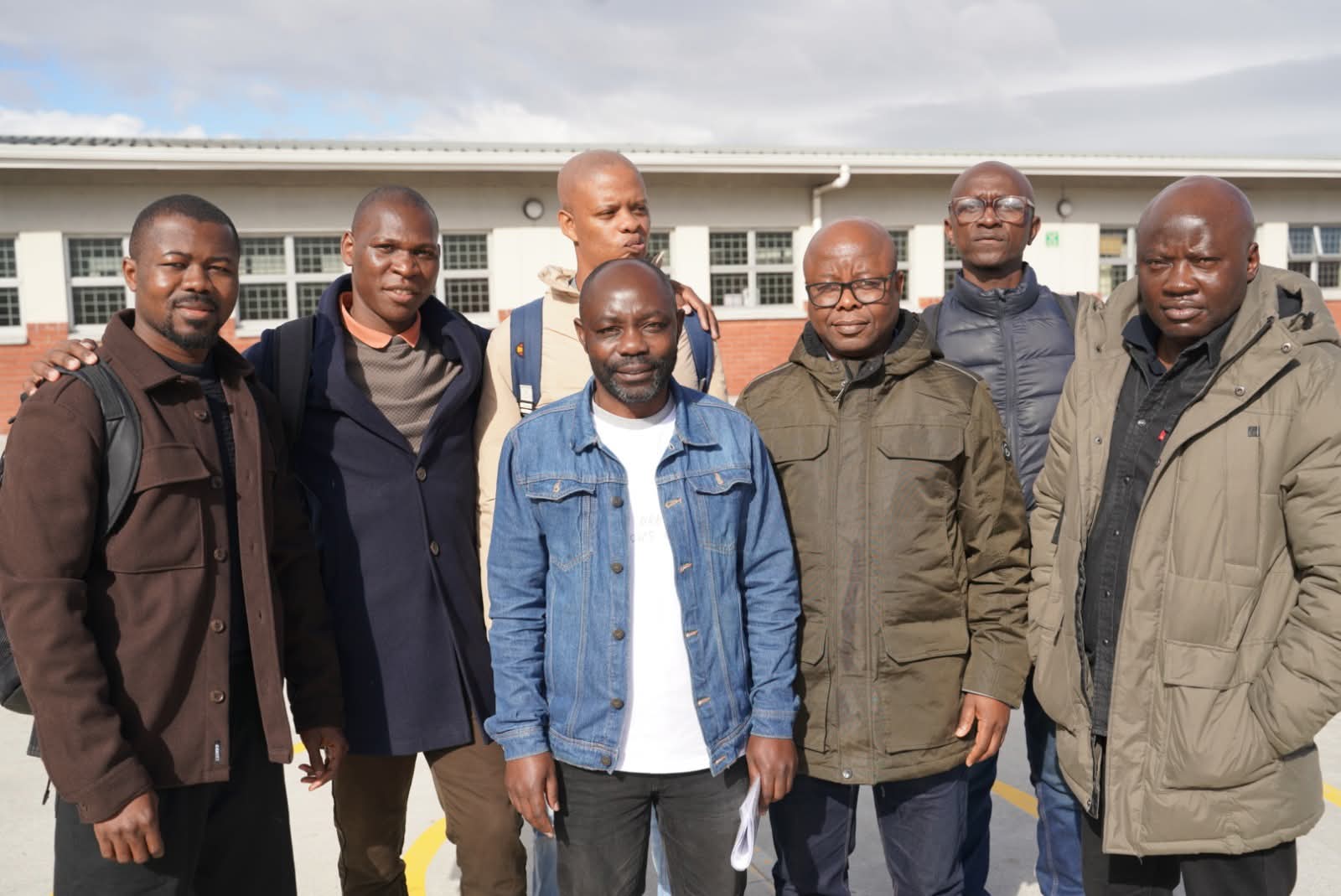 Amis BK members at a school visit